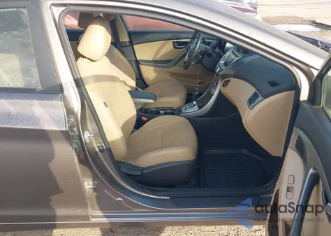 2012 Hyundai Elantra Limited z USA, uszkodzony, nr VIN 5NPDH4AE8CH124486